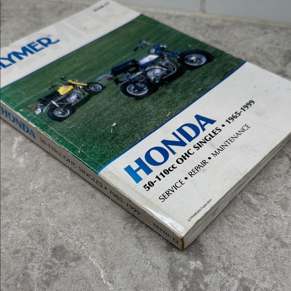 Honda Service Manual - Blue and White - Picture 5 of 8
